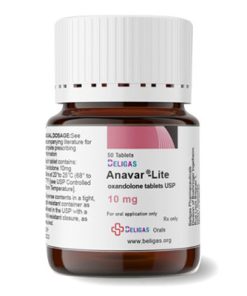 Anavar Lite 10 mg 50 Tablets Beligas Pharma USA