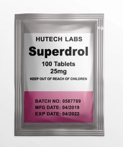 Superdrol 25 mg 10 Tablets Hutech Labs. USA